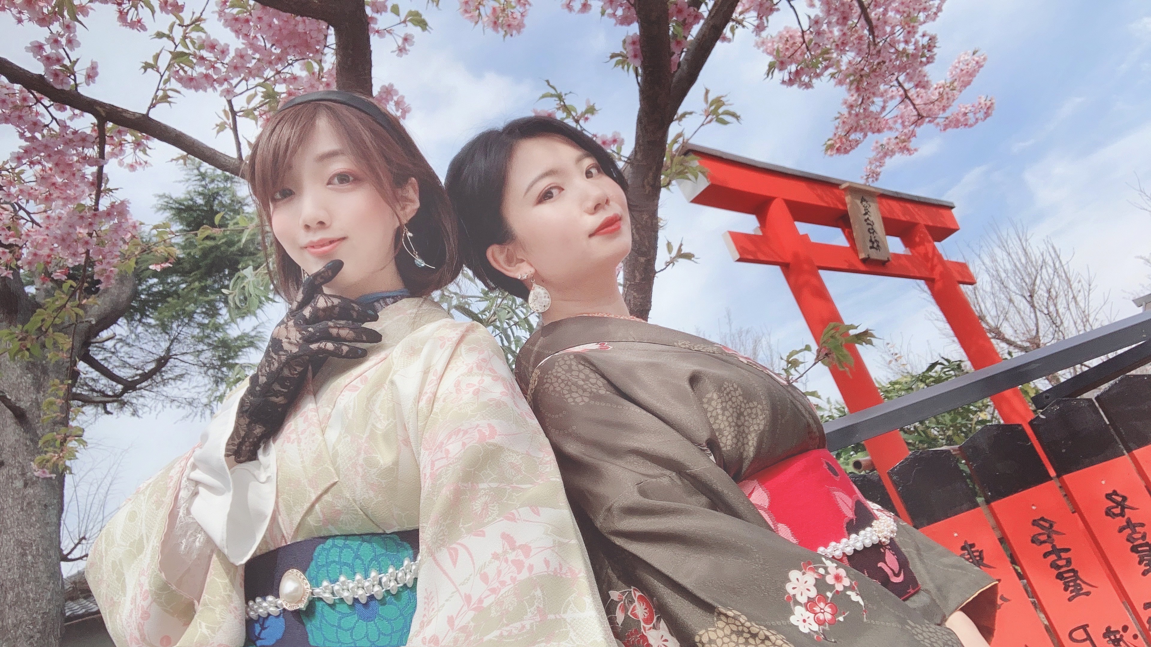 ひとあし早くお花見♬